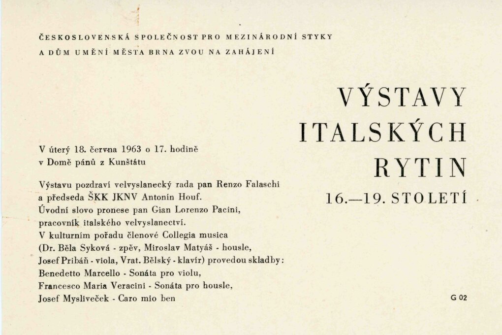 Italské rytiny 16.–19. století
